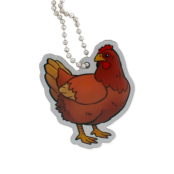 Geopets Travel Tag - Blanche das Huhn
